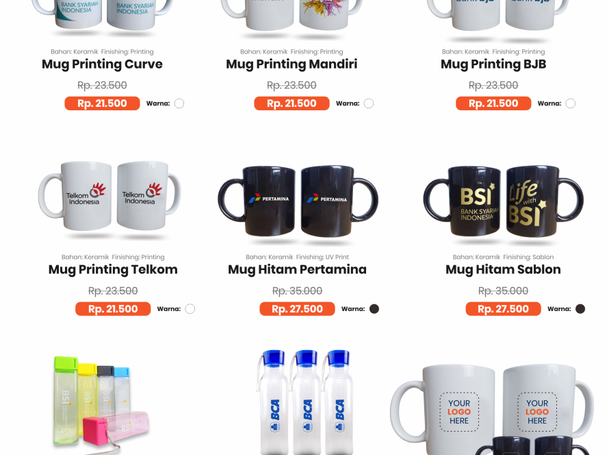 Mug Dan Botol Umum