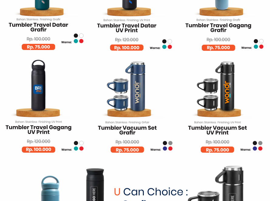 Tumbler Stainless 2 Umum