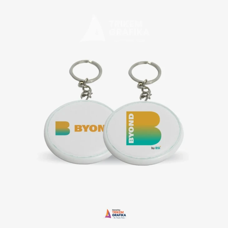Gantungan Kunci Pin Bank BSI BYOND EDITION