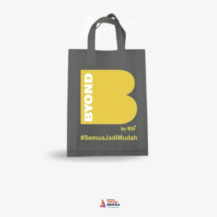Goodiebag Sablon 2 Warna Bank BSI BYOND EDITION UK 30X40 - Image 3