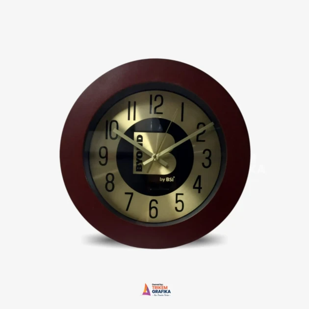 Jam Dinding Premium Bank BSI BYOND EDITION