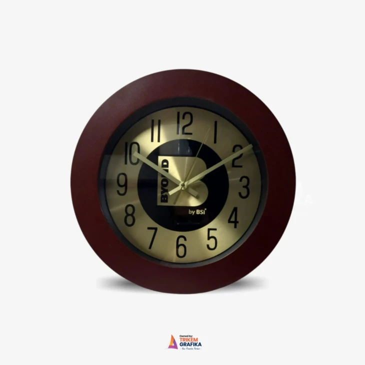 Jam Dinding Premium Bank BSI BYOND EDITION