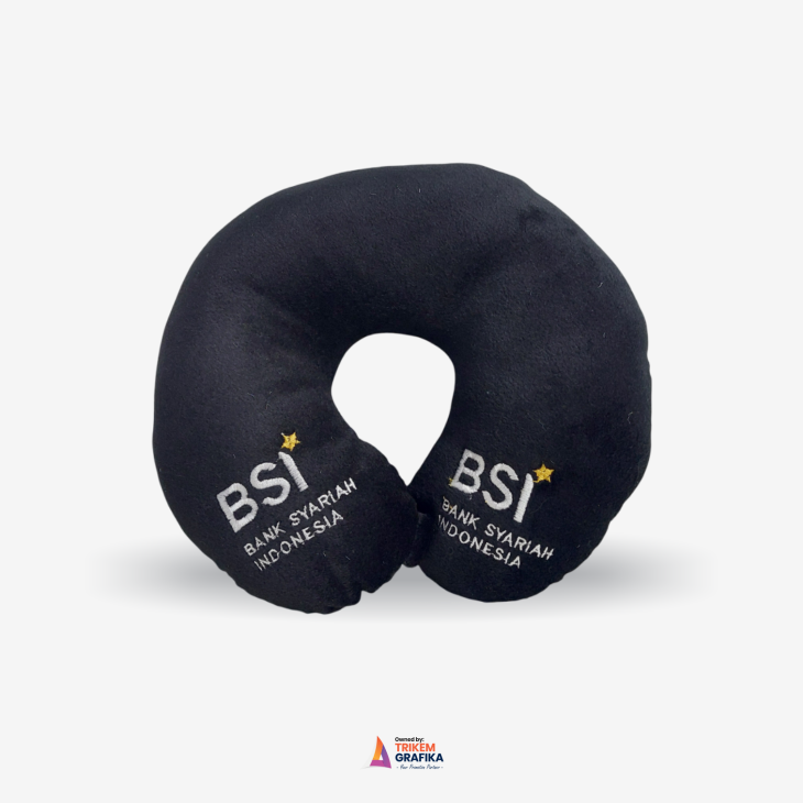 Bantal Leher Bank BSI Bordir - Image 3