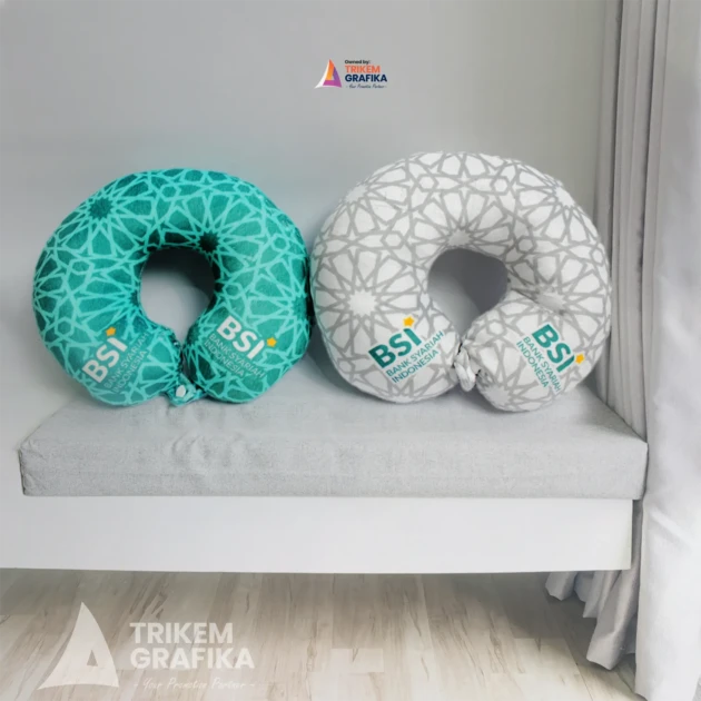Bantal Leher Bank BSI Printing