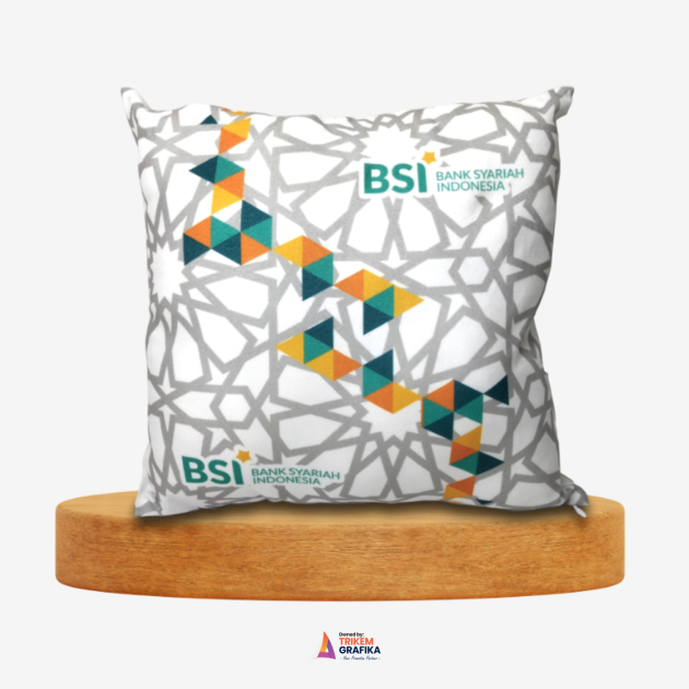 Bantal Sofa Printing Bank BSI
