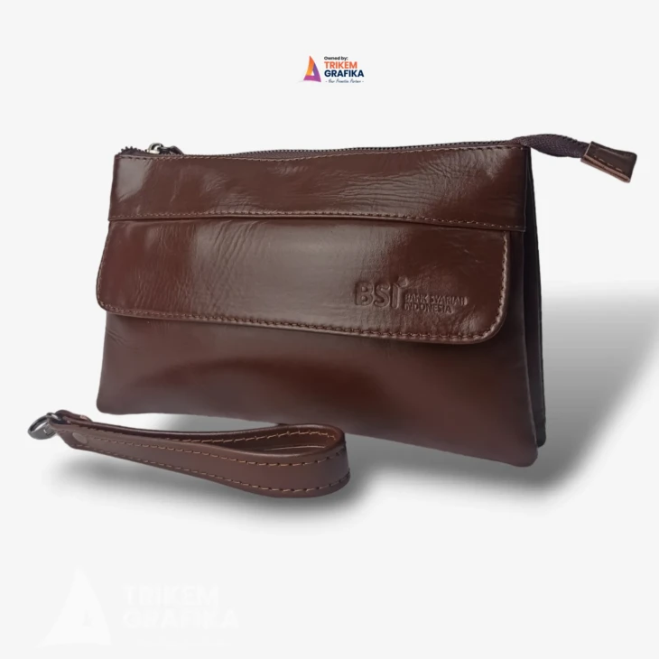 Clutch Bag Bank BSI Kulit Asli - Image 3