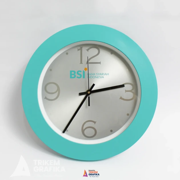 Jam Dinding Premium Bank BSI Tosca
