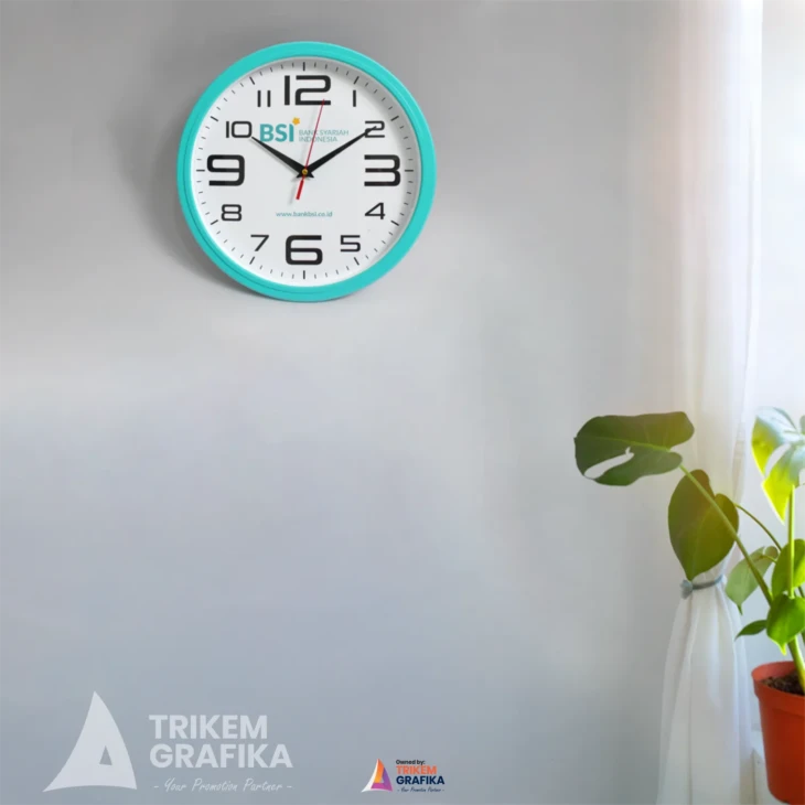 Jam Dinding Printing Bank BSI Tosca - Image 3