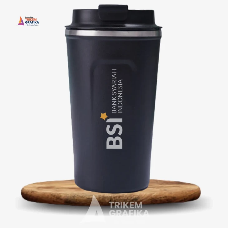 Tumbler Stainless Coffee Bank BSI UV Printing - Image 4