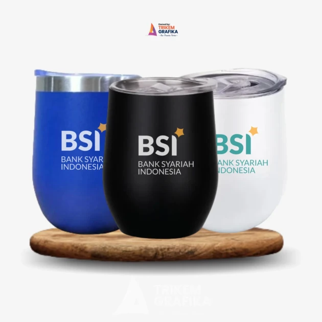 Tumbler Stainless Egg Bank BSI UV Printing