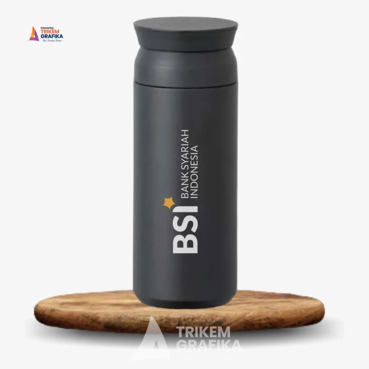 Tumbler Stainless Travel Datar Bank BSI UV Printing - Image 3