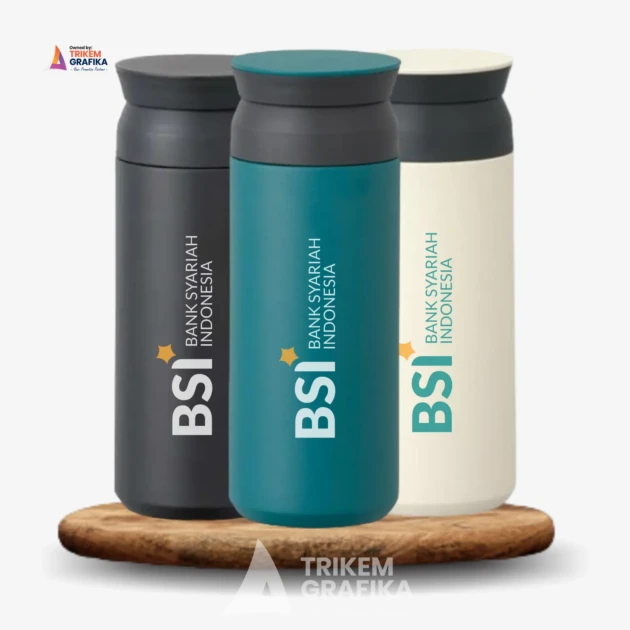 Tumbler Stainless Travel Datar Bank BSI UV Printing