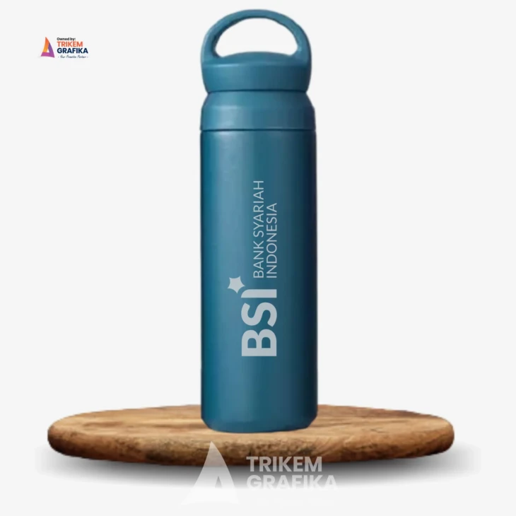 Tumbler Stainless Travel Gagang Bank BSI Grafir - Image 5