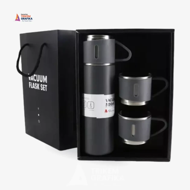 Tumbler Stainless Vacuum Set Bank BSI Grafir